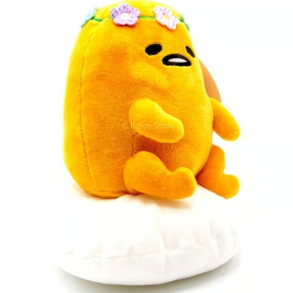 9" Gudetama The Lazy Egg Plush Toy from Sanrio Collection 2023 BNWT - Picture 2 of 7